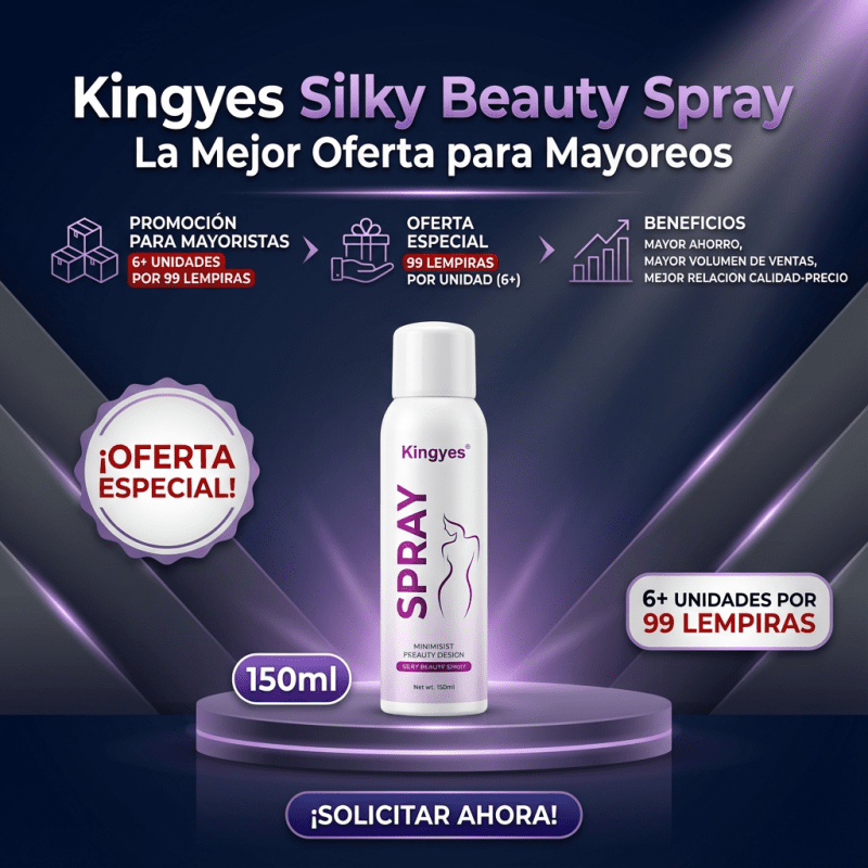 2X1 IMPORTADO Kingyes™ Silky Beauty Spray CERTIFICADO Y GARANTÍA (PRODUCTO ORIGINAL) – Depilación rápida y suave sin dolor - Inversiones Alkosto