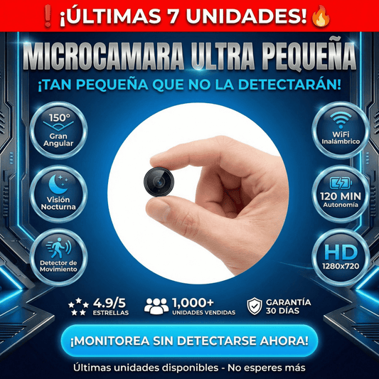 Mini Cámara Espía SpyVision™ - Inversiones Alkosto