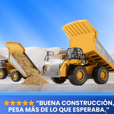 PowerDump™ – Camión Volcador RC Metálico Edición Premium Coleccionable CON 12 MESES DE GARANTIA - Alkosto Honduras