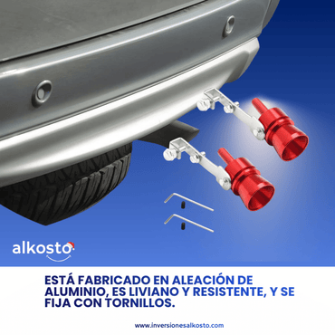 TurboWhistle Pro™ – Simulador de Sonido Turbo para Escape - INVERSIONES ALKOSTO