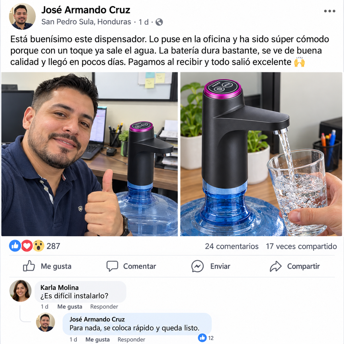 AquaFlow Pro™ – Dispensador Automático de Agua