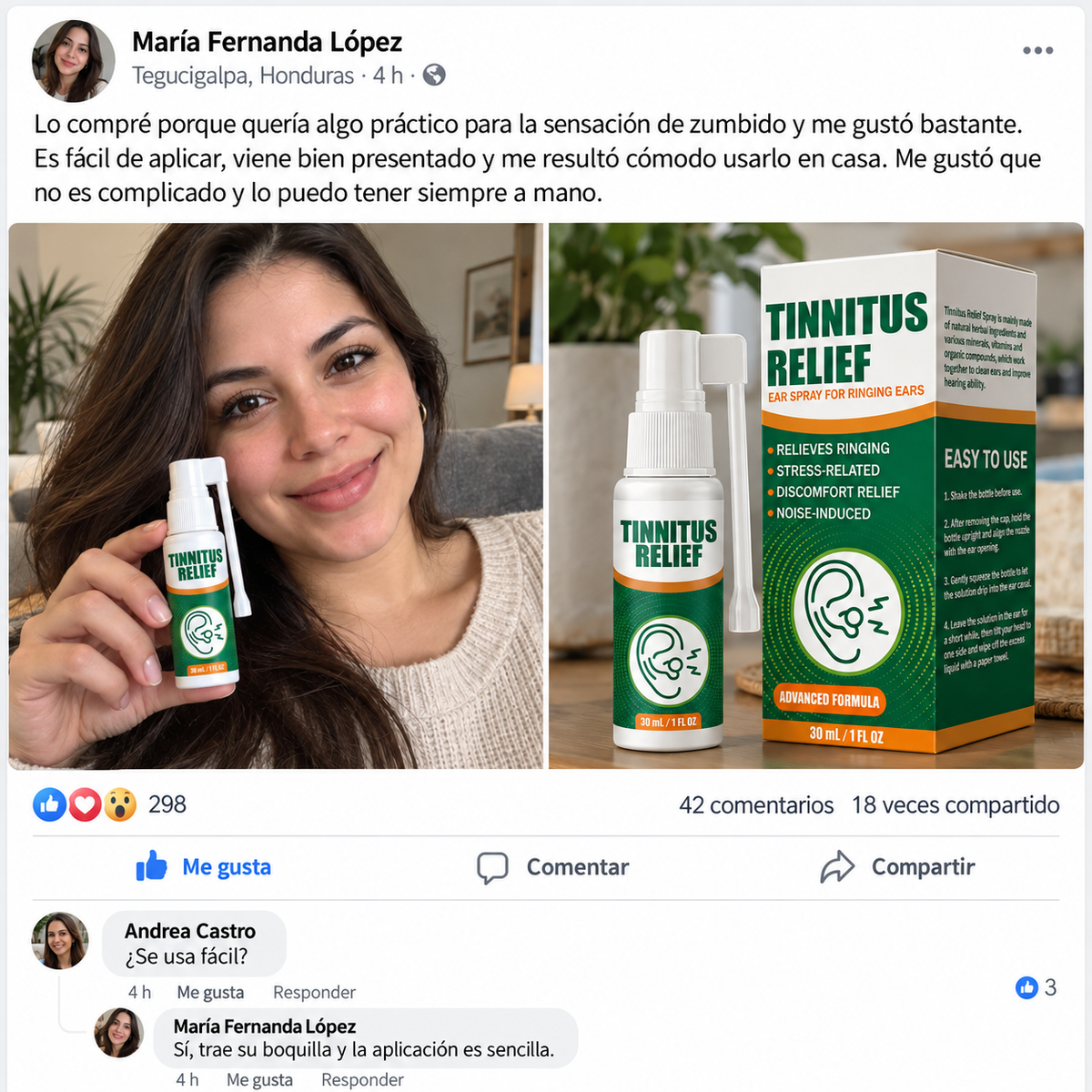 EAR BALANCE™ – Fórmula Herbal de Bienestar Auditivo