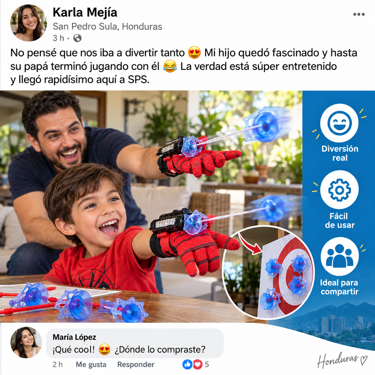 Guante Spiderman SpiderShot Hero™
