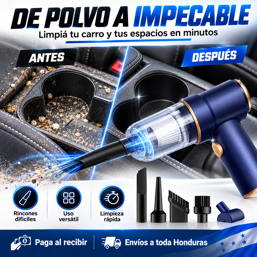 Aspiradora Portátil Inalámbrica TurboClean™ - reseña de cliente 1