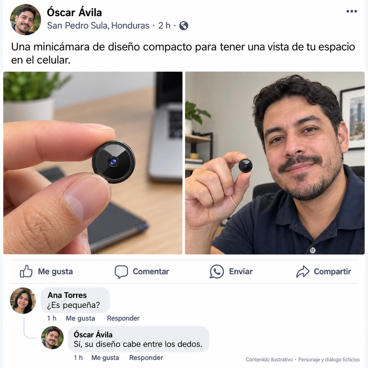 MINI CAMARA 4K ™ MINIATURA +GARANTIA 12 MESES
