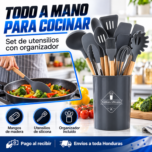 KitchenPro Set — ¡El Set de Utensilios que Tu Cocina Estaba Esperando!