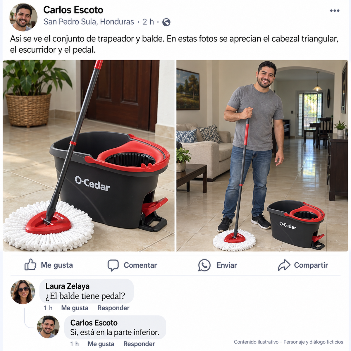 SpinClean Max — ¡Pisos Impecables Sin Ensuciar las Manos!