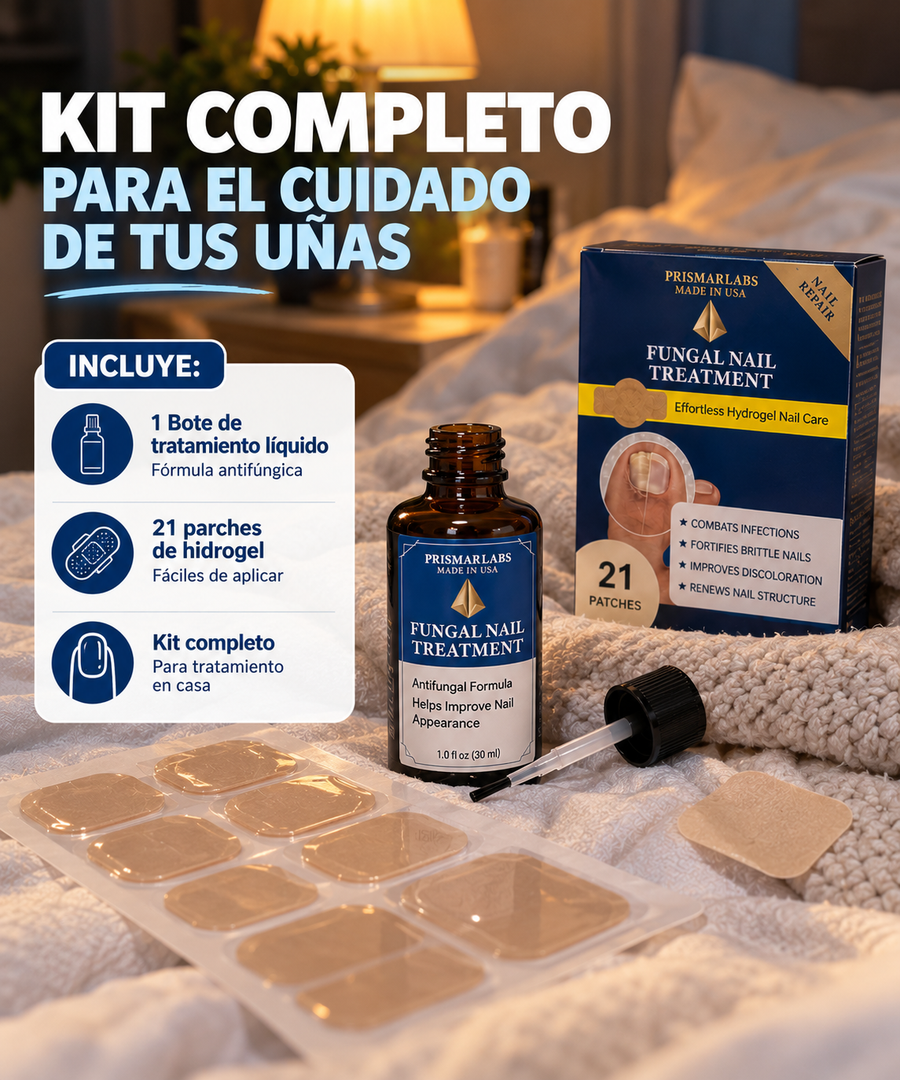 TRATAMIENTO HONGO FUNGAL NAIL — Parches de Hidrogel para Uñas