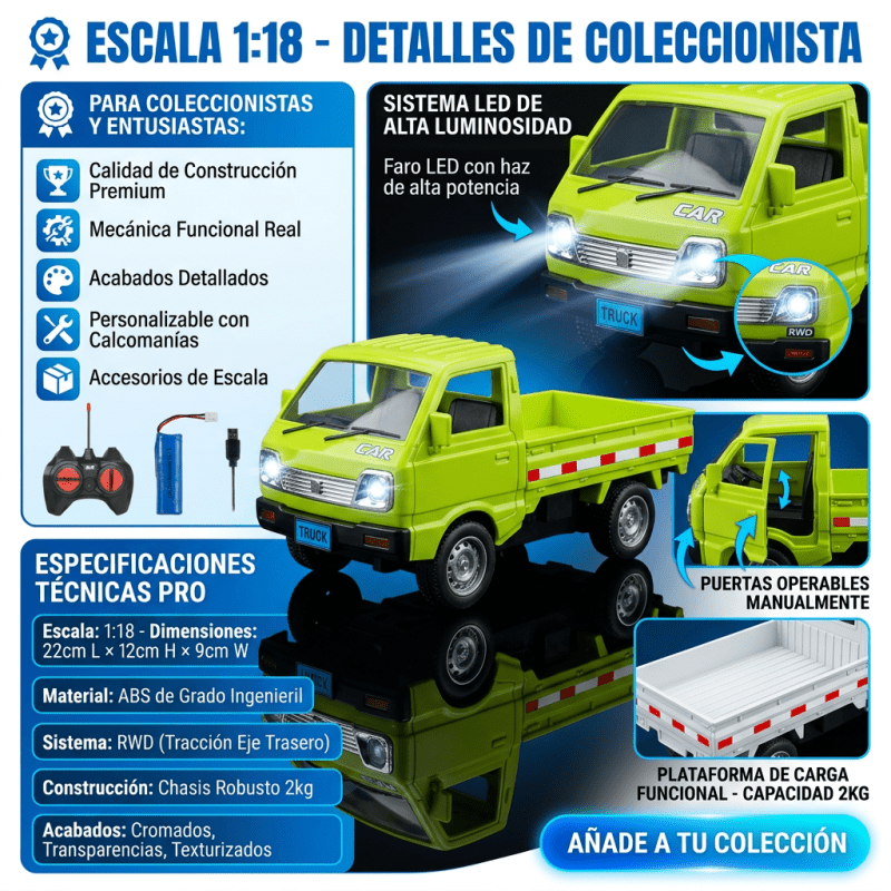 Camión RC Todoterreno 4x4 TitanCrawler Control Remoto |Amazon con Garantía incluida - Inversiones Alkosto