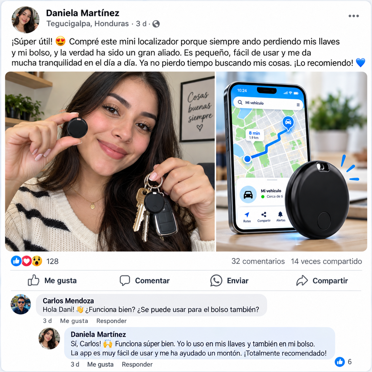 SecureTrack™ – Rastreador GPS para Vehiculos, Mascotas , personas y más Garantía 12 Meses