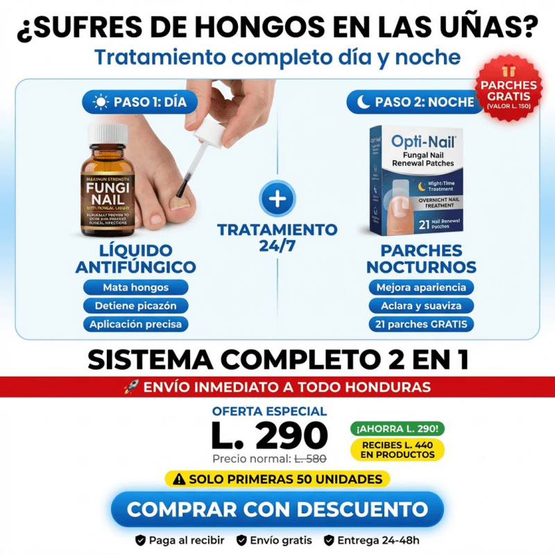 KIT RECUPERACIÓN TOTAL™ Sistema Profesional 2 en 1 para Uñas Dañadas y con Hongos Onicomicos GARANTÍA Y CERTIFICACIÓN MEDICA INCLUIDA - Inversiones Alkosto
