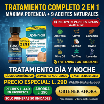 KIT RECUPERACIÓN TOTAL™ Sistema Profesional 2 en 1 para Uñas Dañadas y con Hongos Onicomicos GARANTÍA Y CERTIFICACIÓN MEDICA INCLUIDA - Inversiones Alkosto