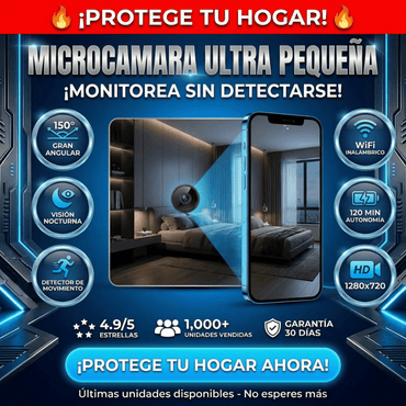 Mini Cámara Espía SpyVision™ - Inversiones Alkosto