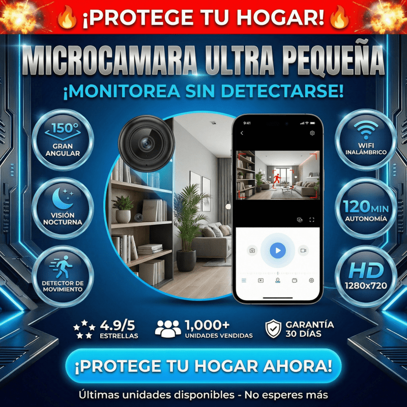 Mini Cámara Espía SpyVision™ - Inversiones Alkosto