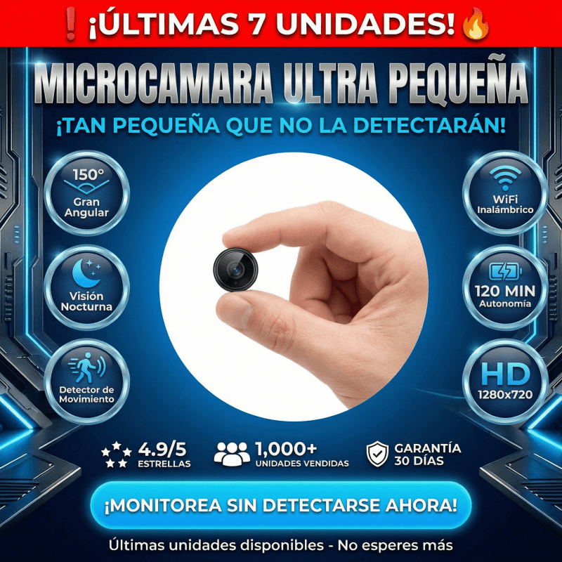 Mini Cámara Espía SpyVision™ - Inversiones Alkosto