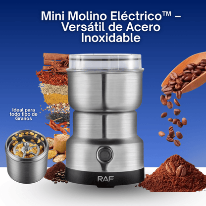 MOLINO ELÉCTRICO DE ACERO INOXIDABLE (GRANOS / MAÍZ / Y MAS ) MAS GARANTIA INCLUIDA - Inversiones Alkosto