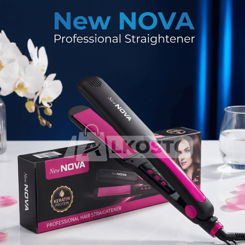 New NOVA NV606 – Alaciado Profesional con Cuidado de Keratina Certificada más Garantía - Inversiones Alkosto