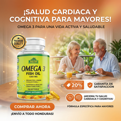 OMEGA 3 FISH OIL 1000 MG IMPORTADO DE ESTADOS UNIDOS CERTIFICADO Y CON GARANTÍA - Inversiones Alkosto