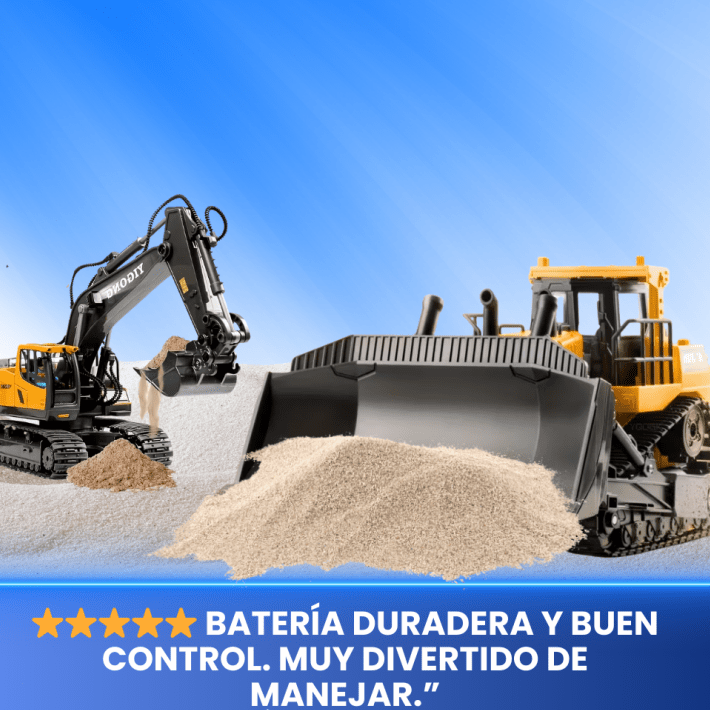 PowerDozer™ – Bulldozer RC Edición Premium Collecionable Con Garantia 12 meses incluida - Alkosto Honduras