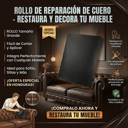 ROLLO REPARADOR DE CUERO PRO™ CON GARANTÍA Y CERTIFICACIÓN - Inversiones Alkosto