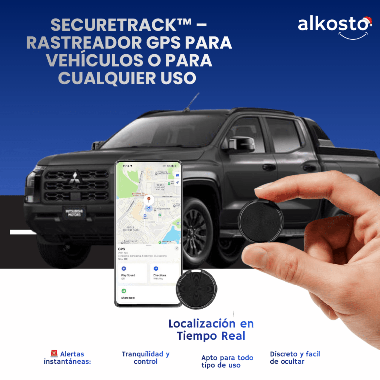 SecureTrack™ – Rastreador GPS para Vehiculos, Mascotas , personas y más Garantía 12 Meses - Alkosto Honduras