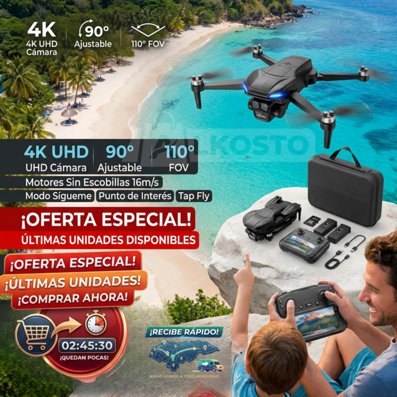 Sky Vision Max Drone Pro - Inversiones Alkosto