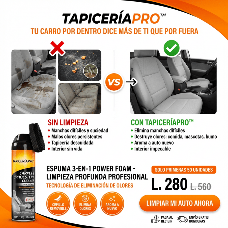 TapiceríaPro™ Espuma Limpieza Profunda Amazon Armorall Certificado con Garantia - Inversiones Alkosto