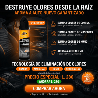 TapiceríaPro™ Espuma Limpieza Profunda Amazon Armorall Certificado con Garantia - Inversiones Alkosto