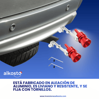 TurboWhistle Pro™ – Simulador de Sonido Turbo para Escape - INVERSIONES ALKOSTO
